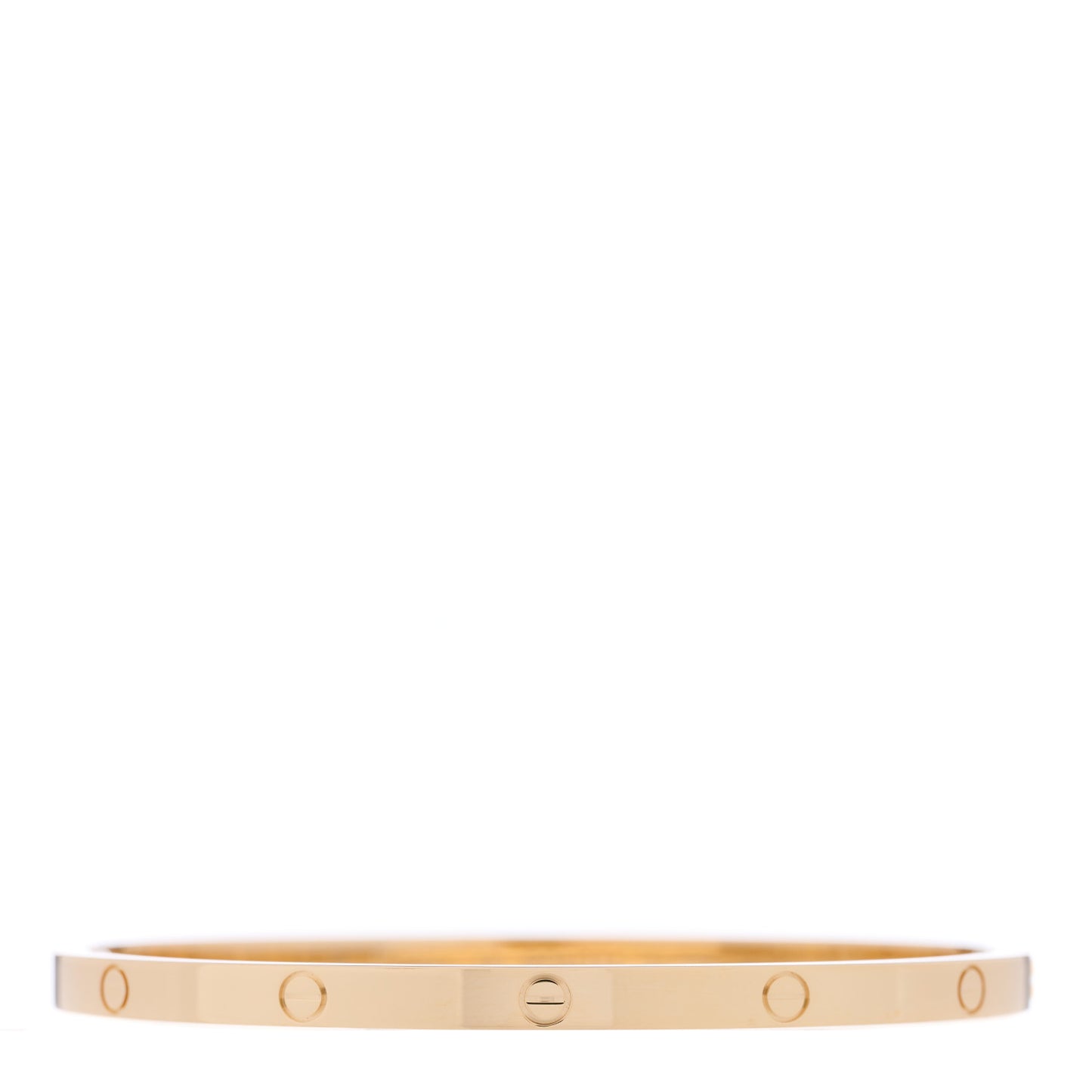 18K Yellow Gold Small LOVE Bracelet 16