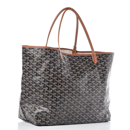 Goyard Goyardine Saint Louis GM Black Gold 4 of 11