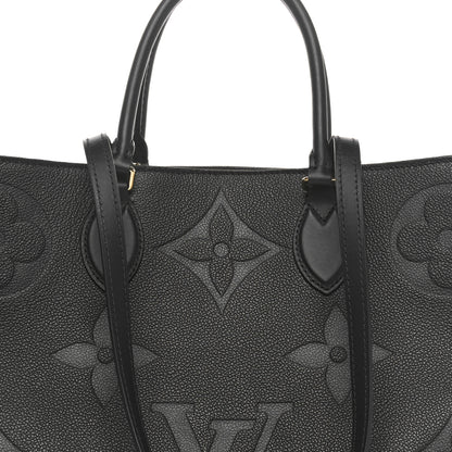 Louis Vuitton Empreinte Monogram Giant Onthego GM Black 7 of 9