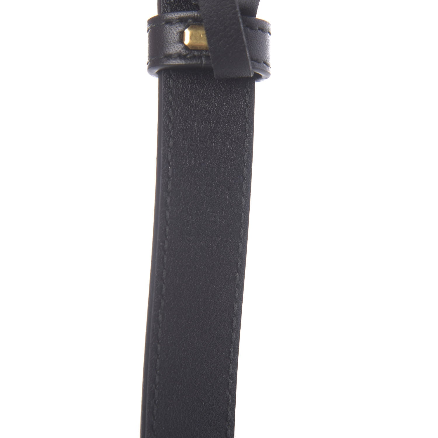 Gucci Calfskin Double G 20mm Belt 65 26 Black 3 of 5