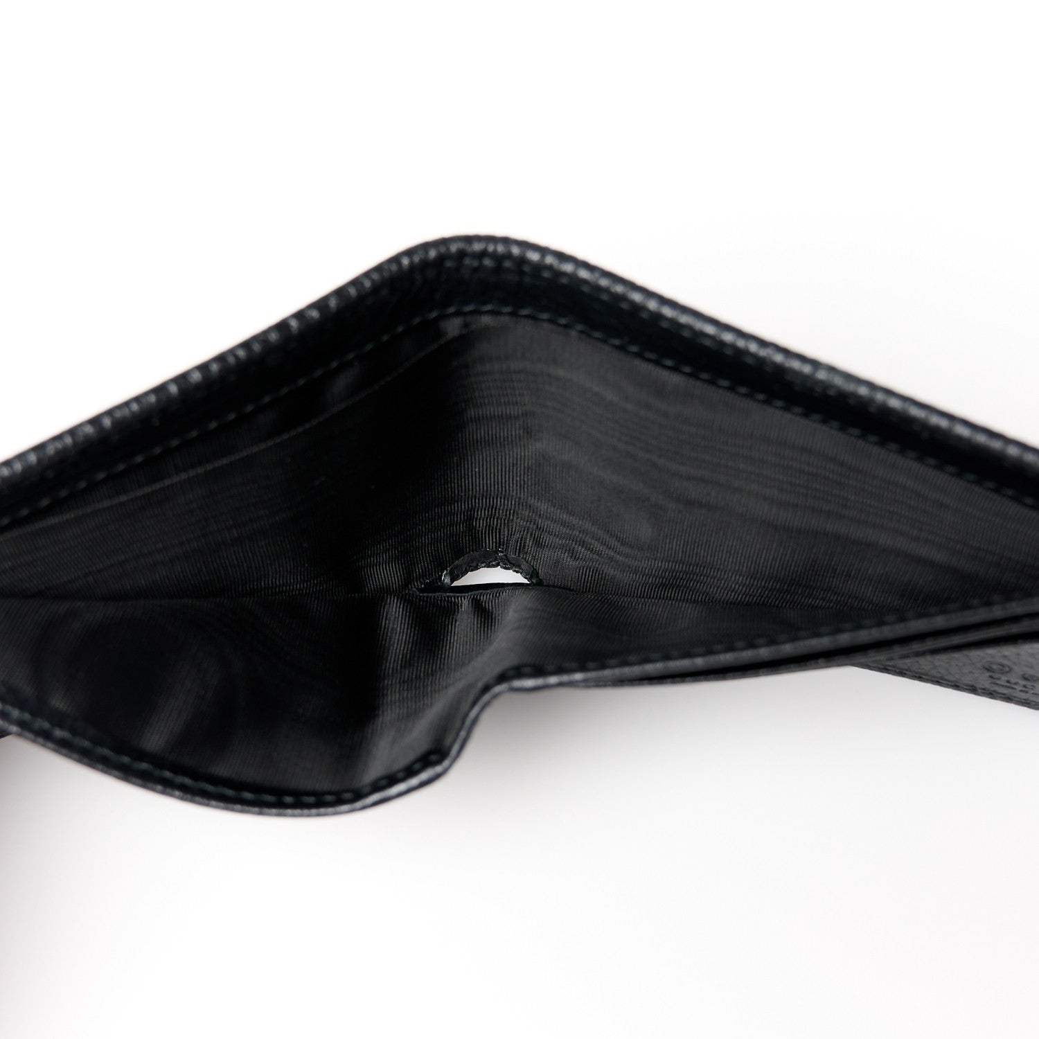Gucci Nylon Monogram Bi-Fold Wallet Black 5 of 11