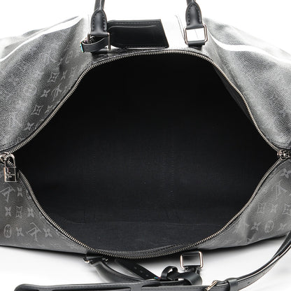 Louis Vuitton X FUJIWARA Monogram Eclipse Flash Fragment Keepall Bandouliere 55 5 of 7