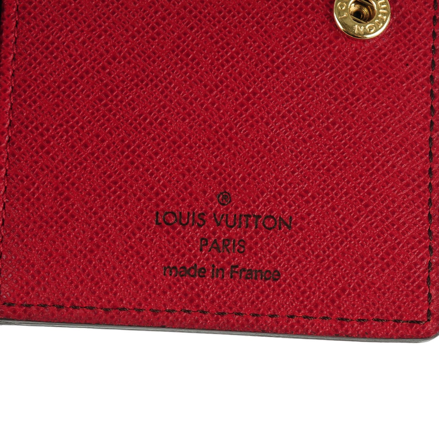Monogram Compact Marie Wallet Rouge