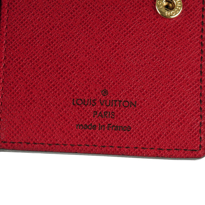 Louis Vuitton Monogram Compact Marie Wallet Rouge 6 of 7