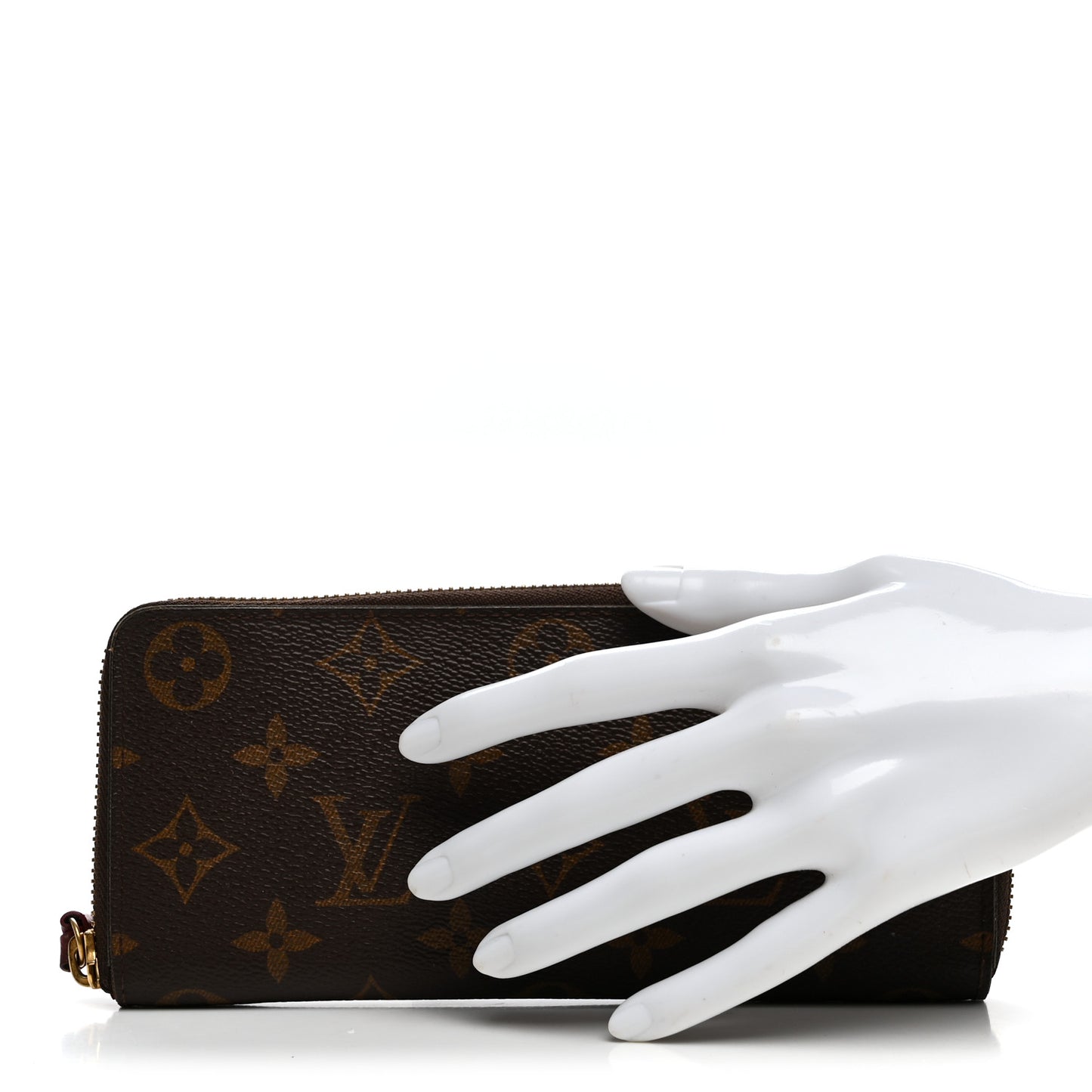 Monogram Clemence Wallet Fuchsia