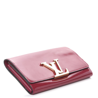 Louis Vuitton Patent Louise Wallet Rose Indien 3 of 6