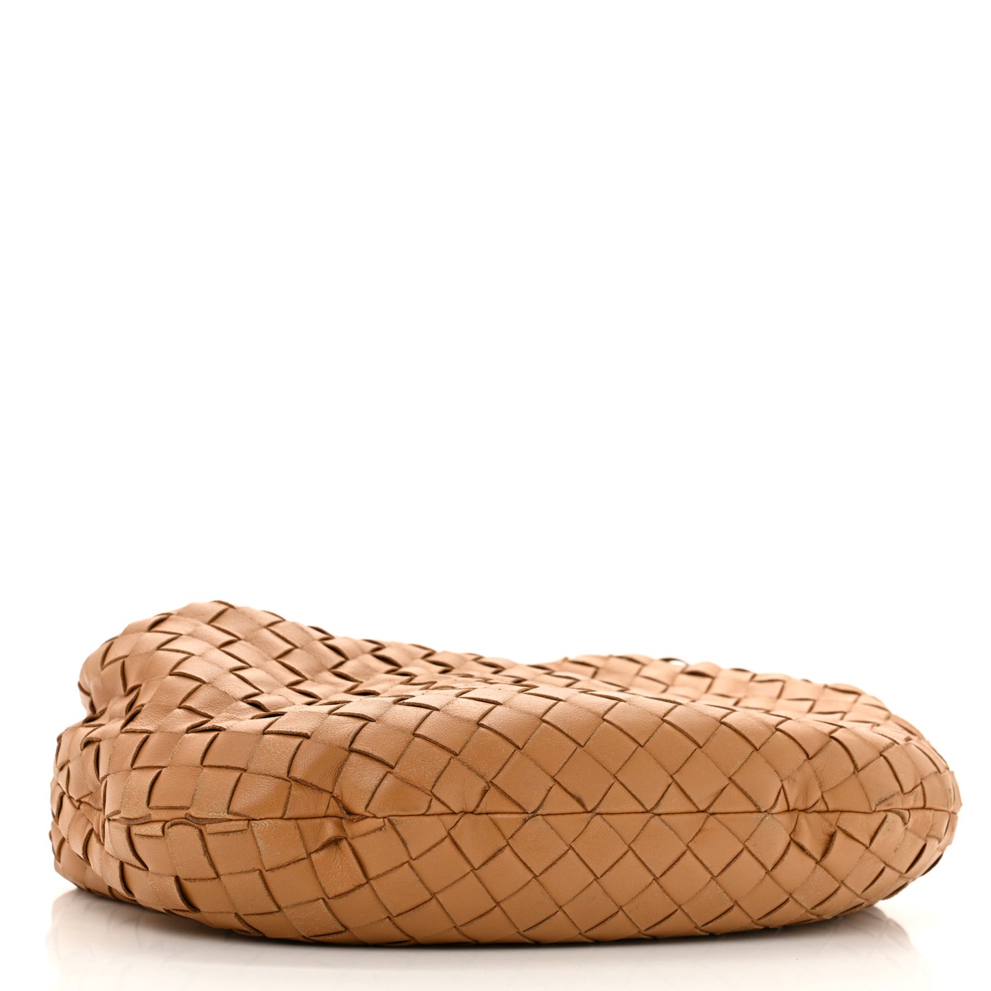 Nappa Intrecciato Teen Jodie Hobo Caramel