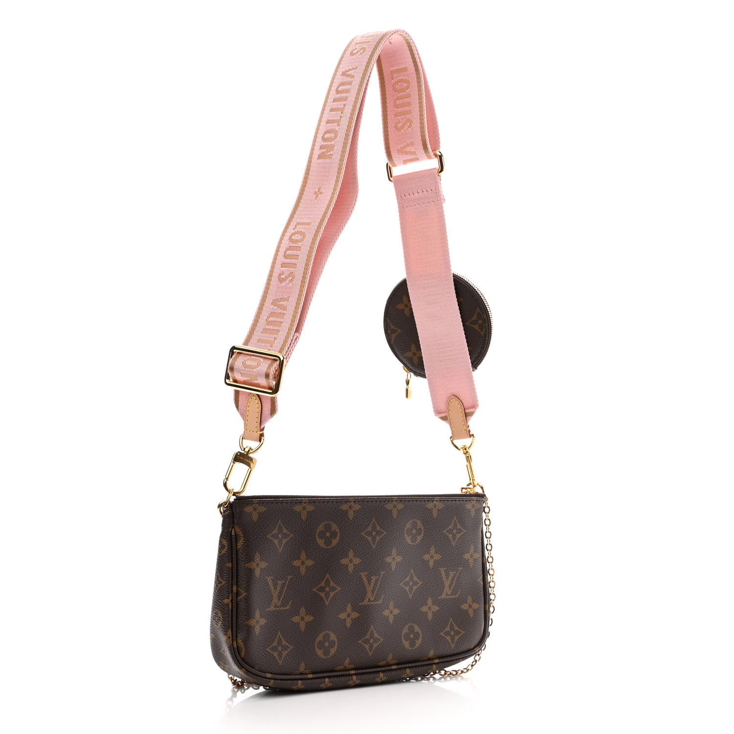 Louis Vuitton Monogram Multi Pochette Accessories Rose Clair 3 of 10