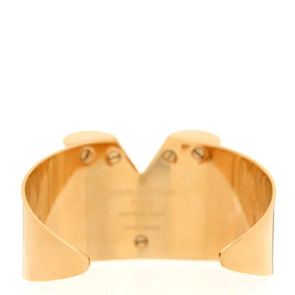 Louis Vuitton Essential V Cuff Gold 3 of 4