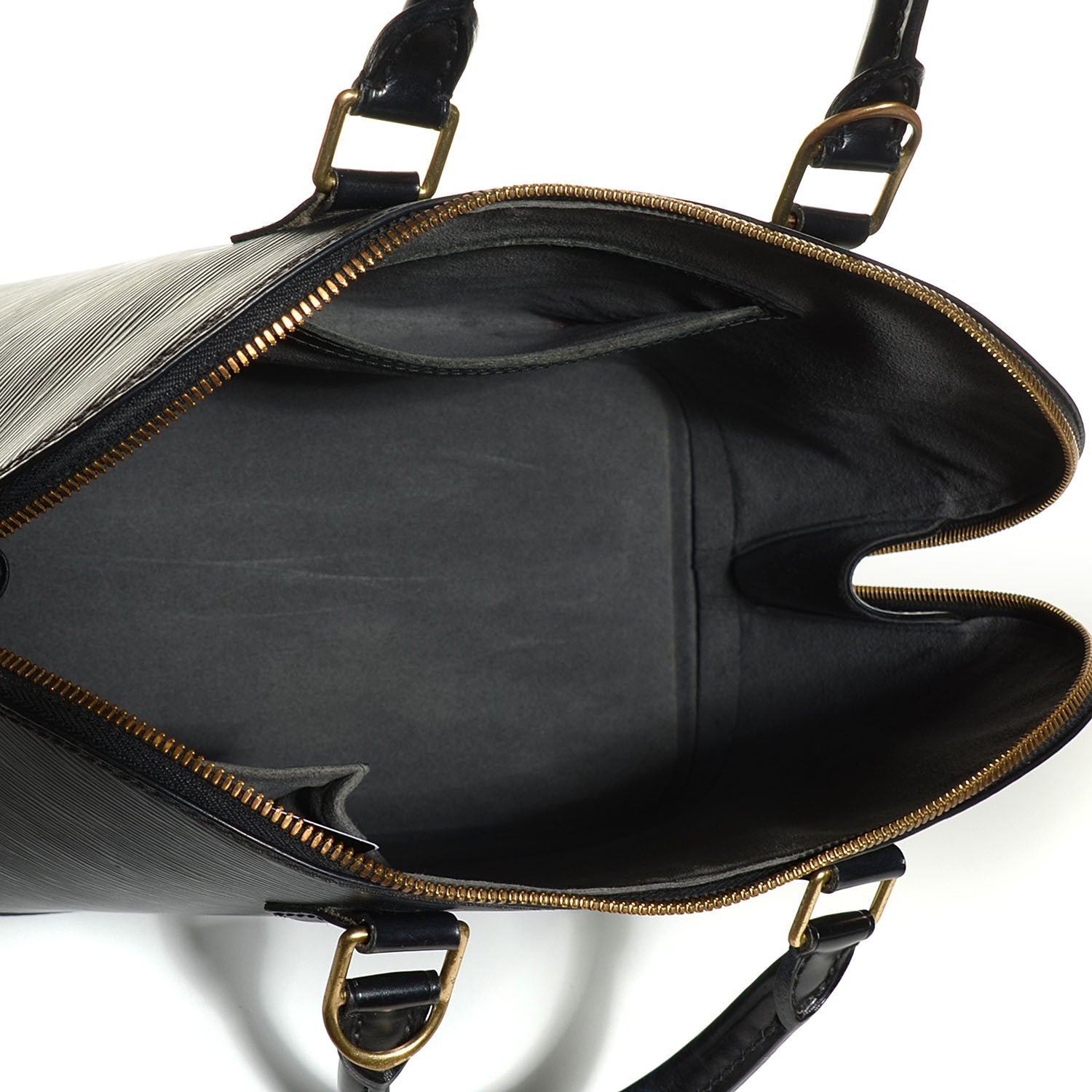 Louis Vuitton Epi Alma PM Black 6 of 7