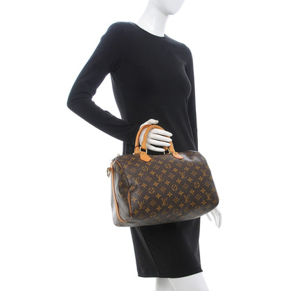 Louis Vuitton Monogram Speedy Bandouliere 30 3 of 13