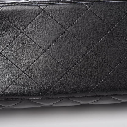 Chanel Lambskin Quilted Maxi Double Flap Black 11 of 13
