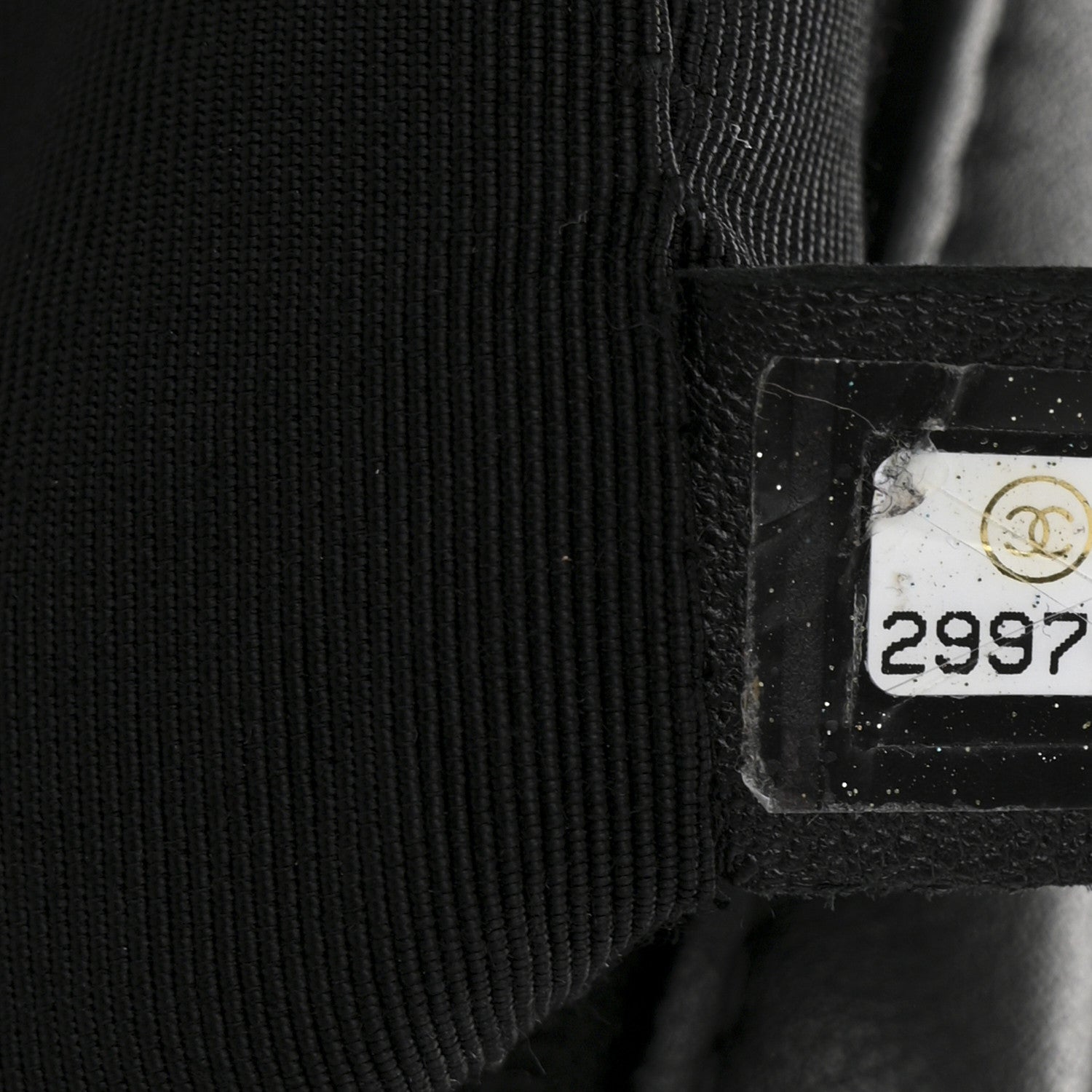 Chanel Calfskin Chain 20s Signature Hobo Black 7 of 10