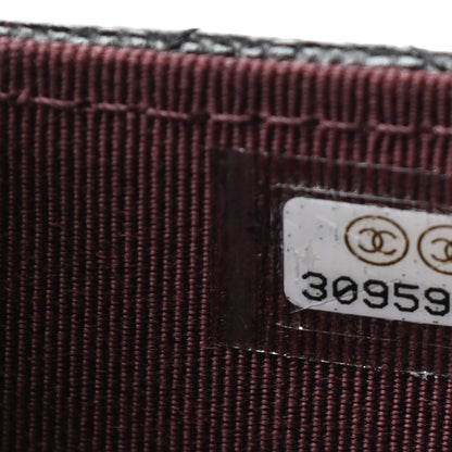 Chanel Caviar Quilted Flap Card Holder On Chain Black 7 of 11