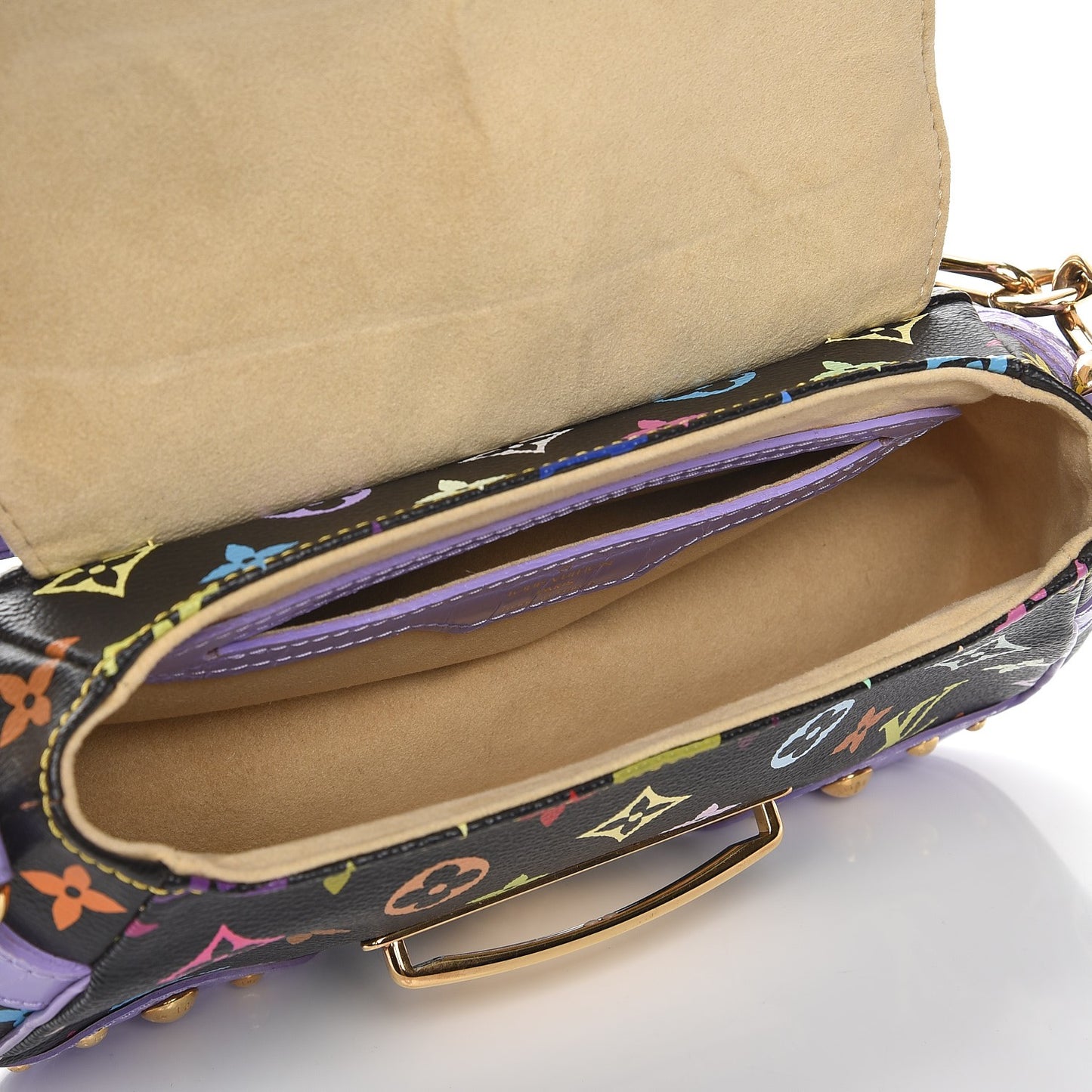 Monogram Multicolor Alligator Marilyn Black