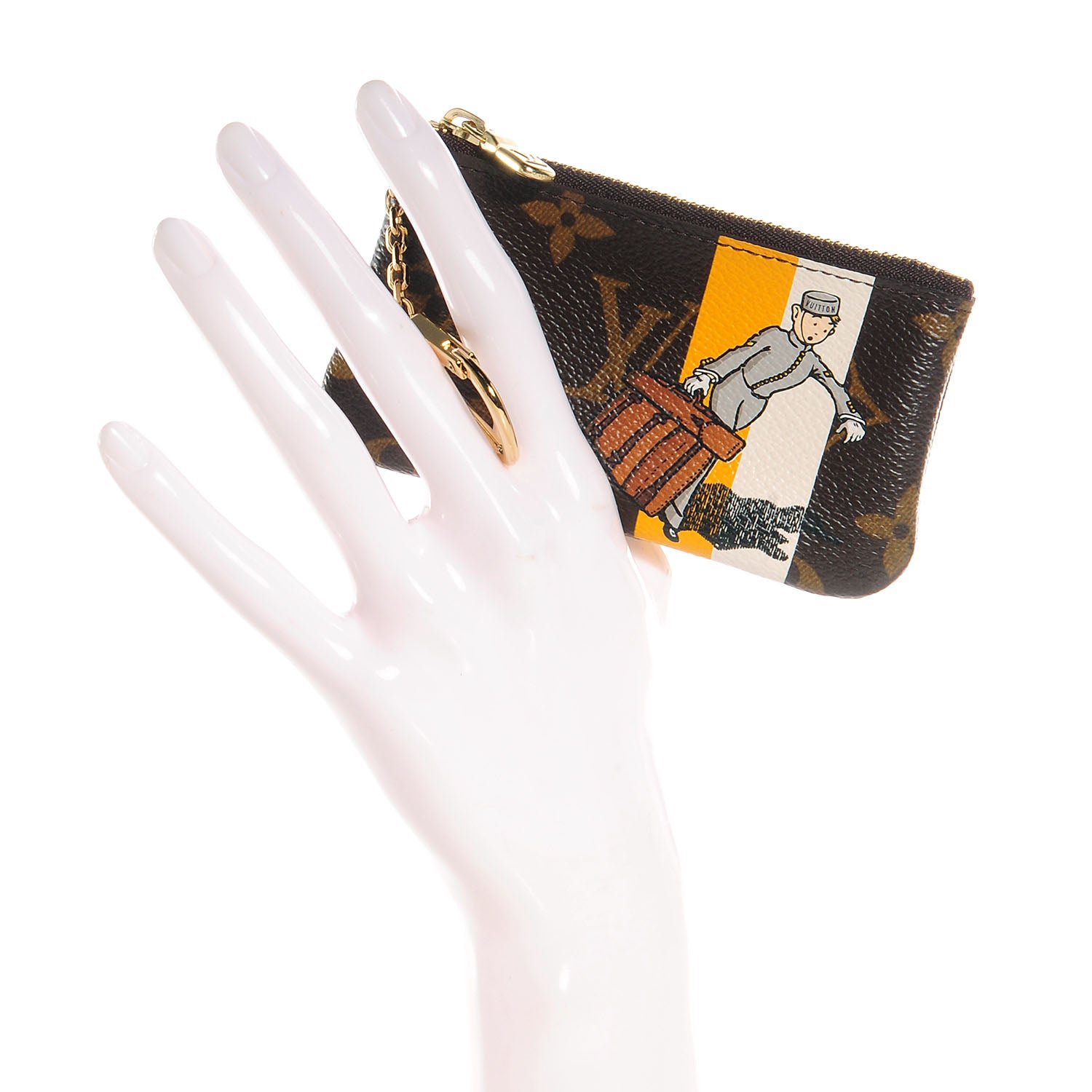 Louis Vuitton Monogram Groom Key Pouch 2 of 8