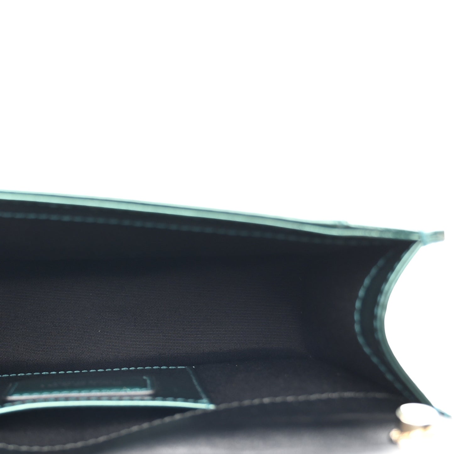 Metallic Serpenti Forever Small Shoulder Bag Green
