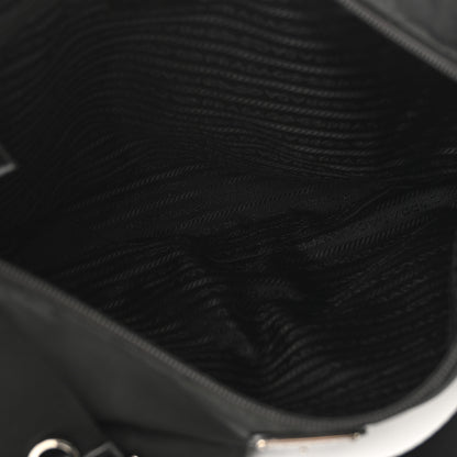 Prada Tessuto Nylon Saffiano Vela Messenger Bag Black 5 of 12
