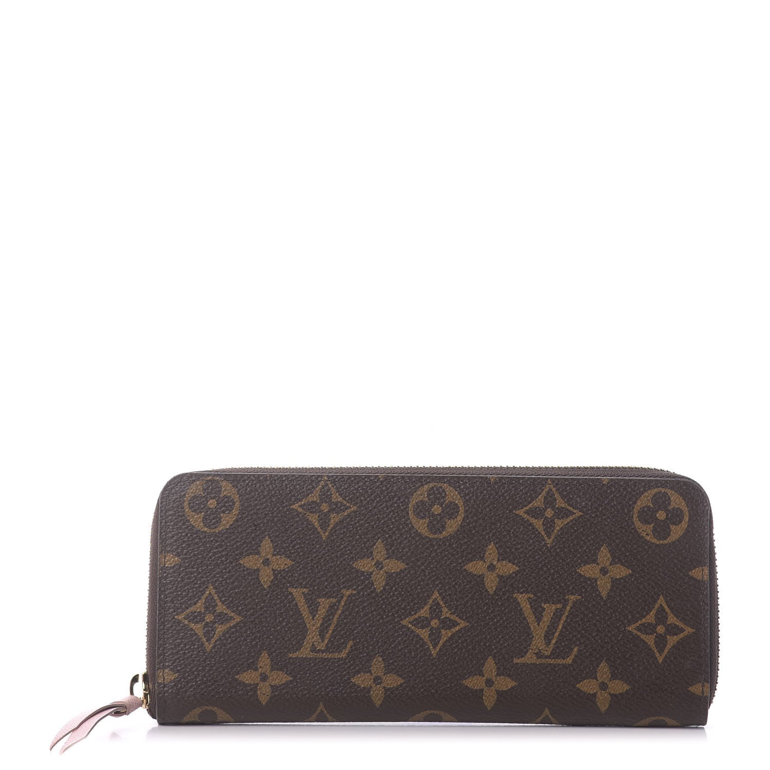 Louis Vuitton Monogram Clemence Wallet Rose Ballerine 1 of 11