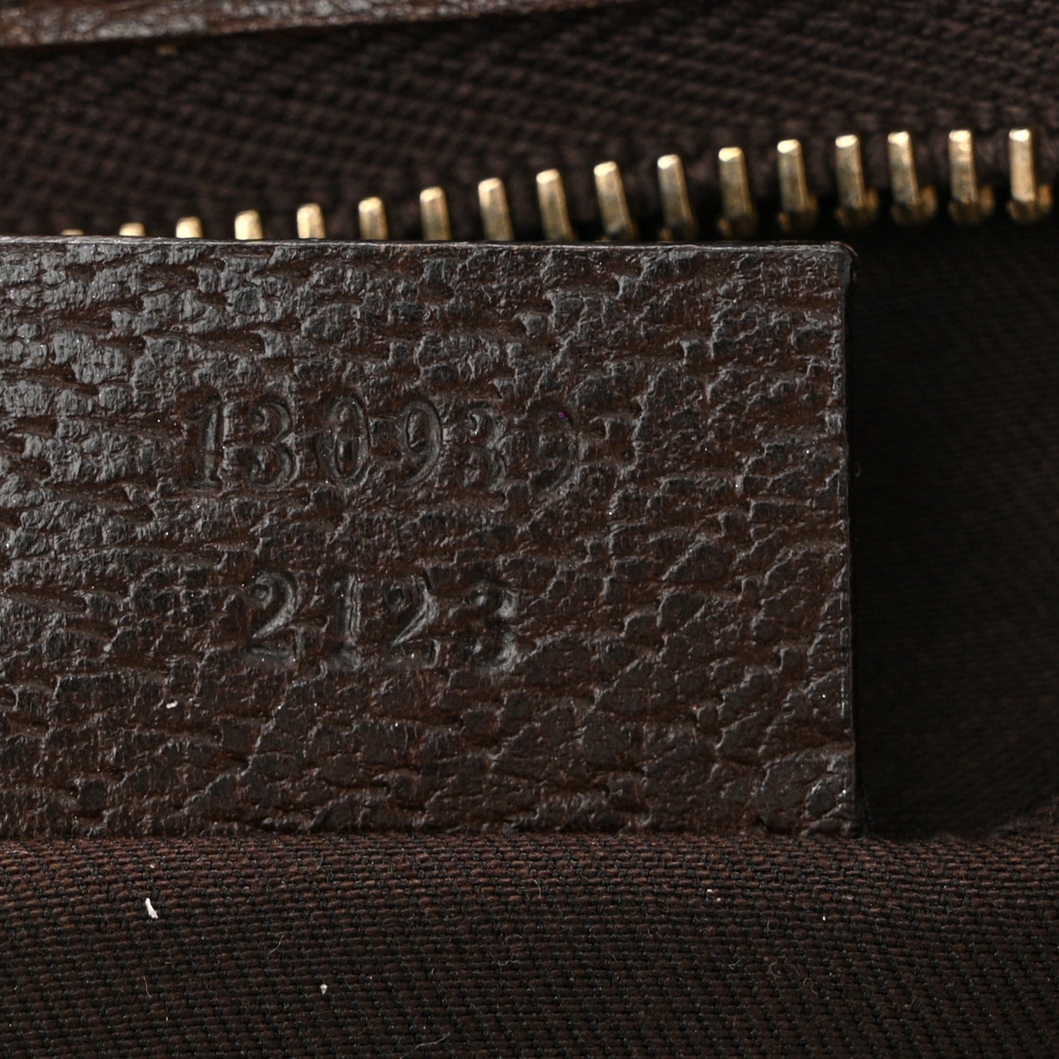 Gucci Monogram D Ring Abbey Pochette Brown 7 of 12