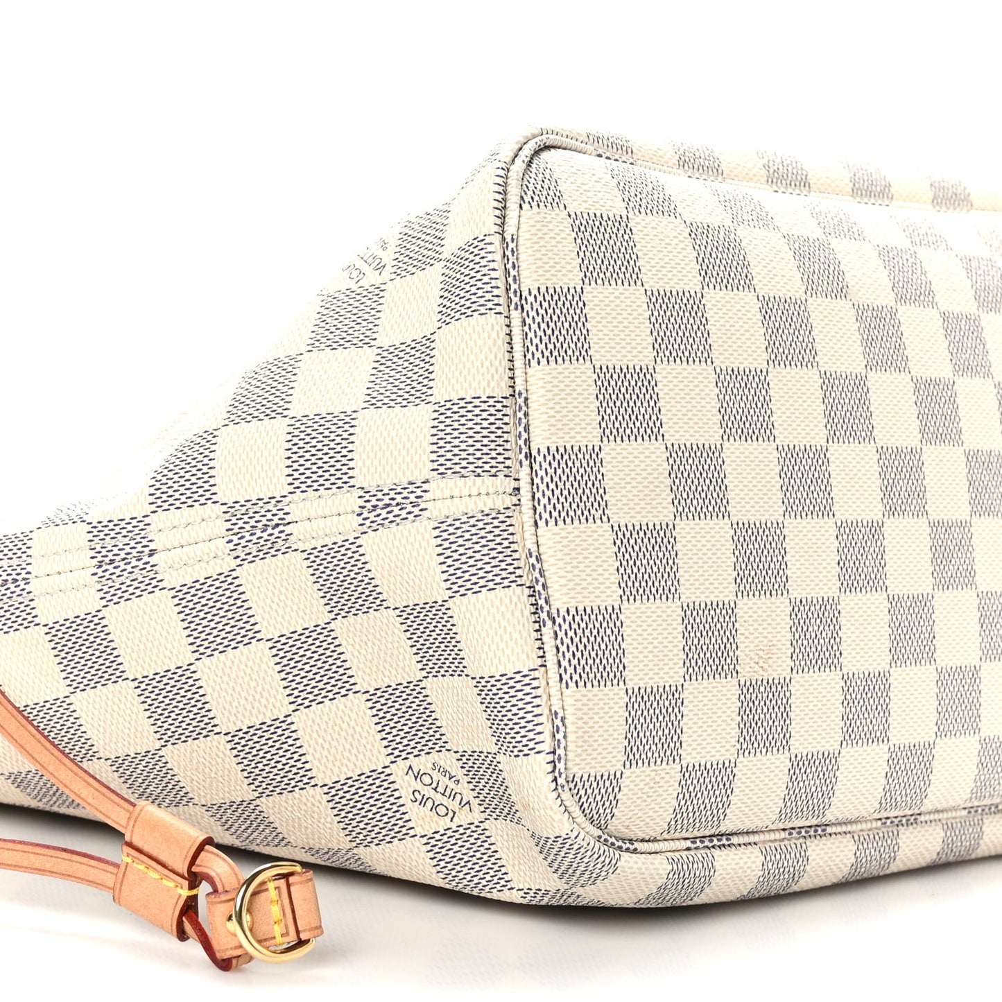 Damier Azur Neo Neverfull MM Rose Ballerine