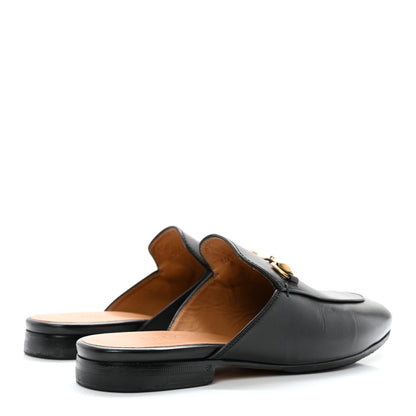 Gucci Calfskin Womens Princetown Slippers 37 Black 4 of 11