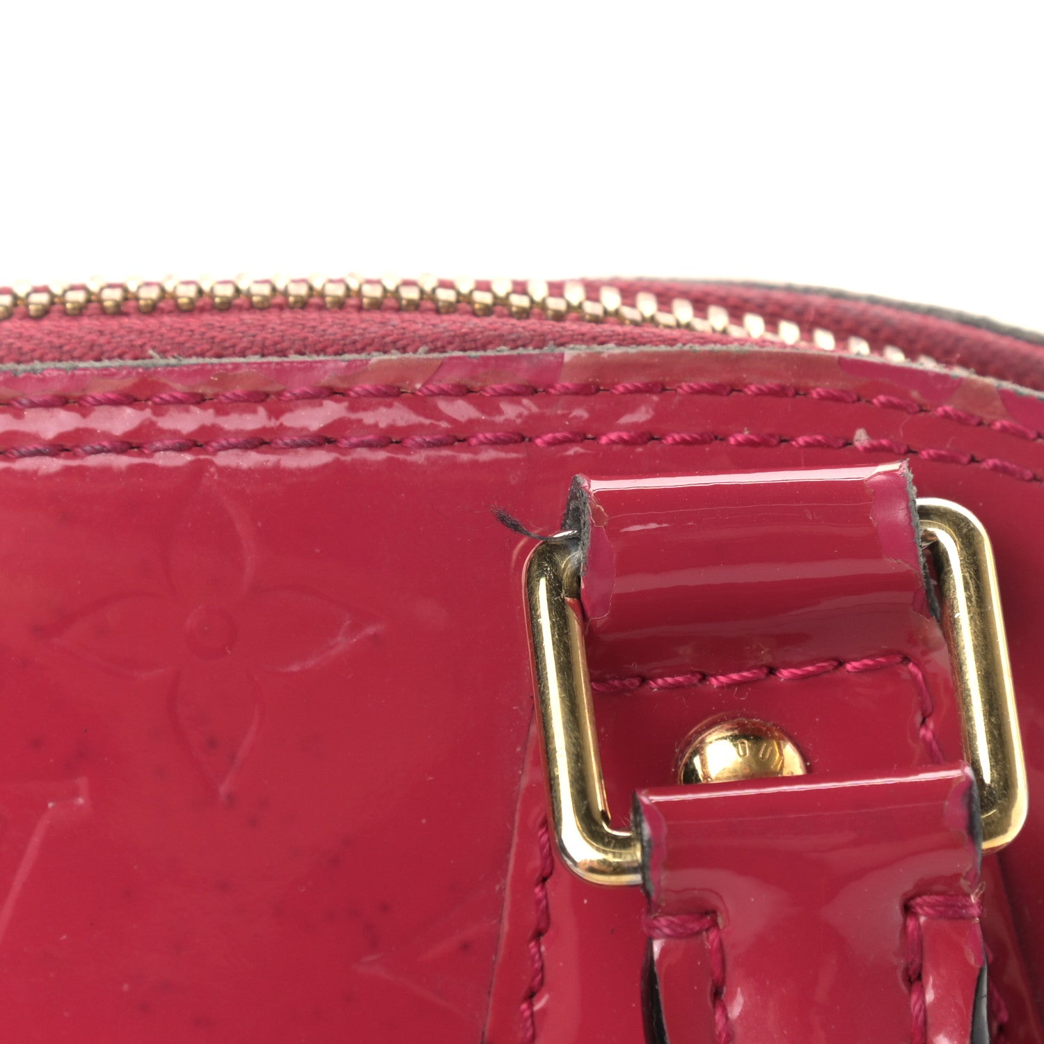 Louis Vuitton Vernis Alma BB Rose Indien 17 of 20