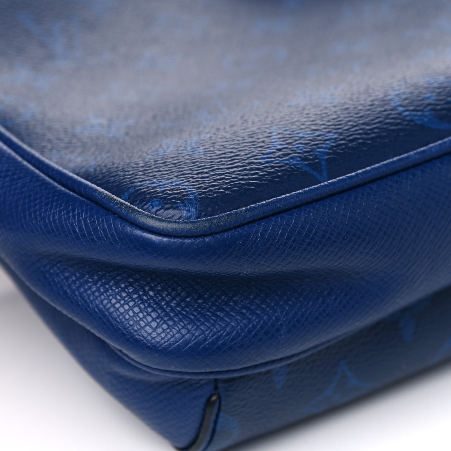 Taiga Monogram Outdoor Messenger Cobalt