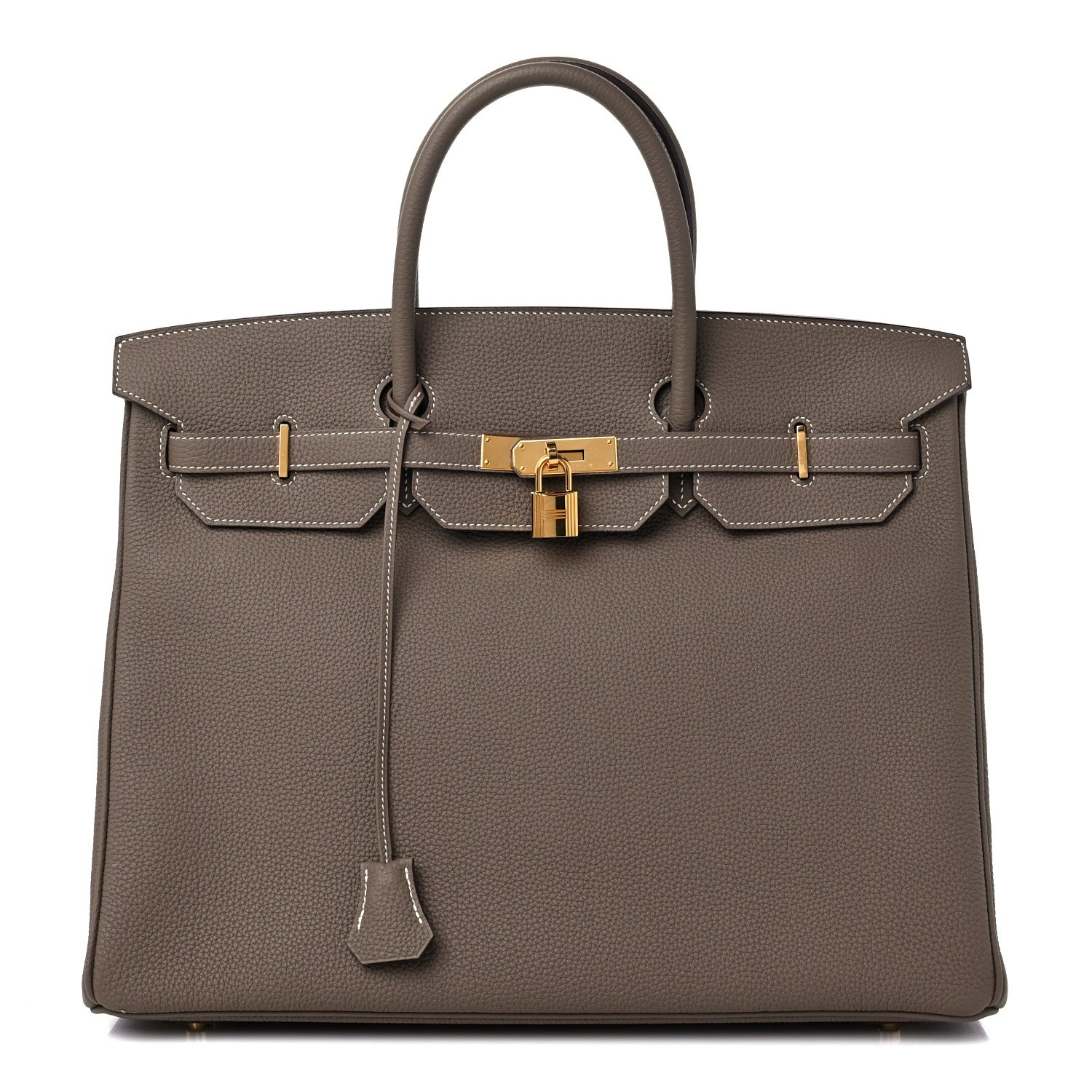 Hermes Togo Birkin 40 Etoupe 1 of 14