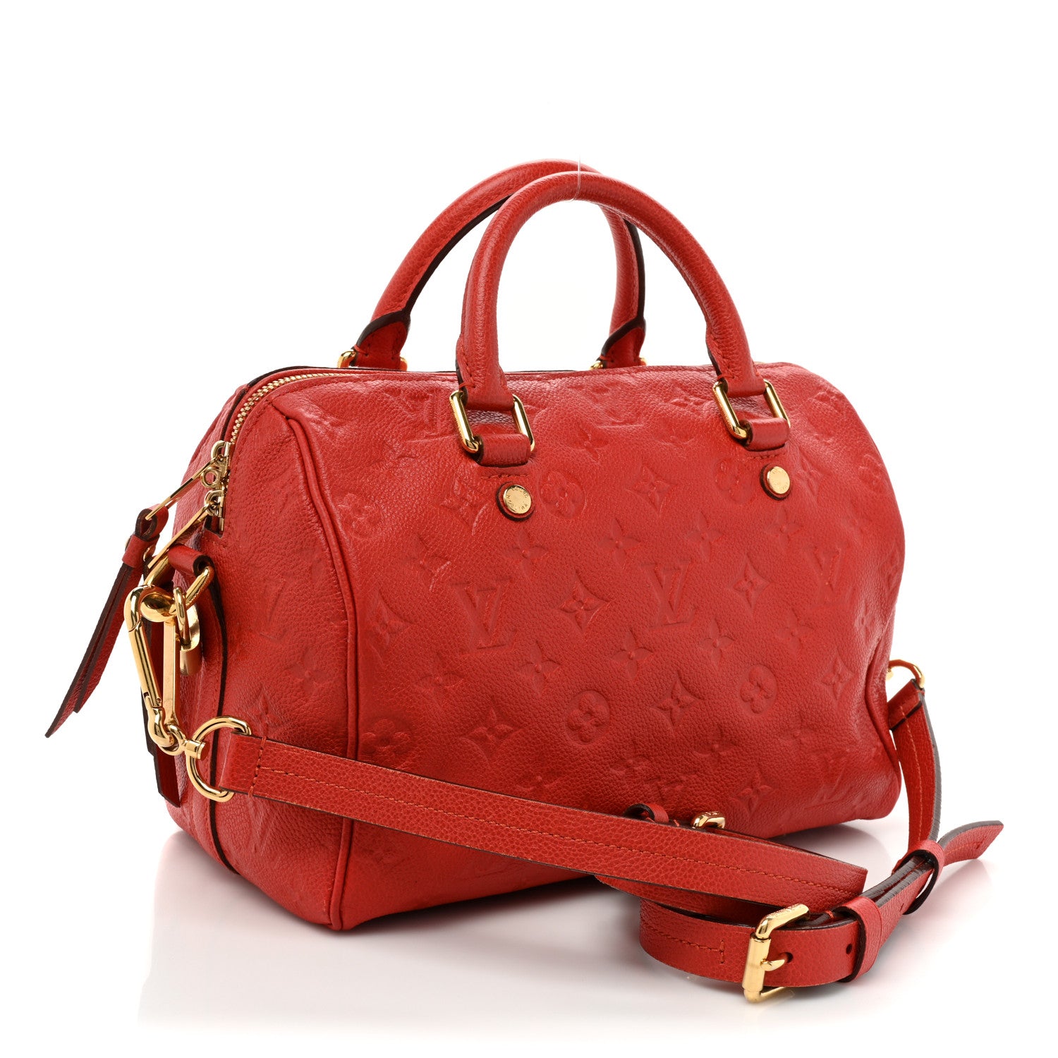 Louis Vuitton Empreinte Speedy Bandouliere 25 Cherry 3 of 15