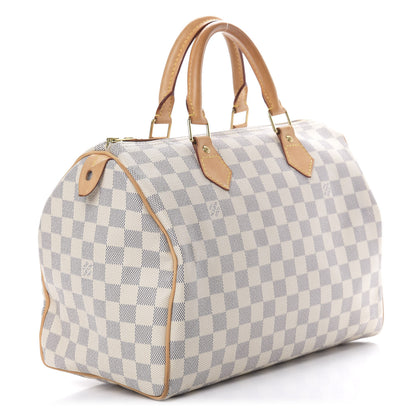 Louis Vuitton Damier Azur Speedy 30 3 of 14