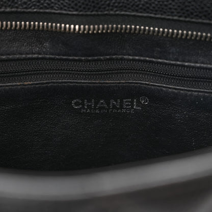 Chanel Caviar Quilted Medallion Tote Black 6 of 20