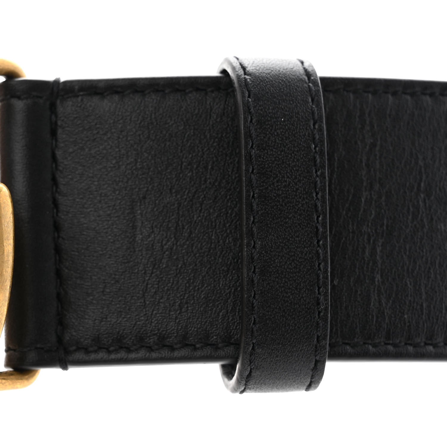 Gucci Calfskin Double G 40mm Belt 75 30 Black 9 of 11