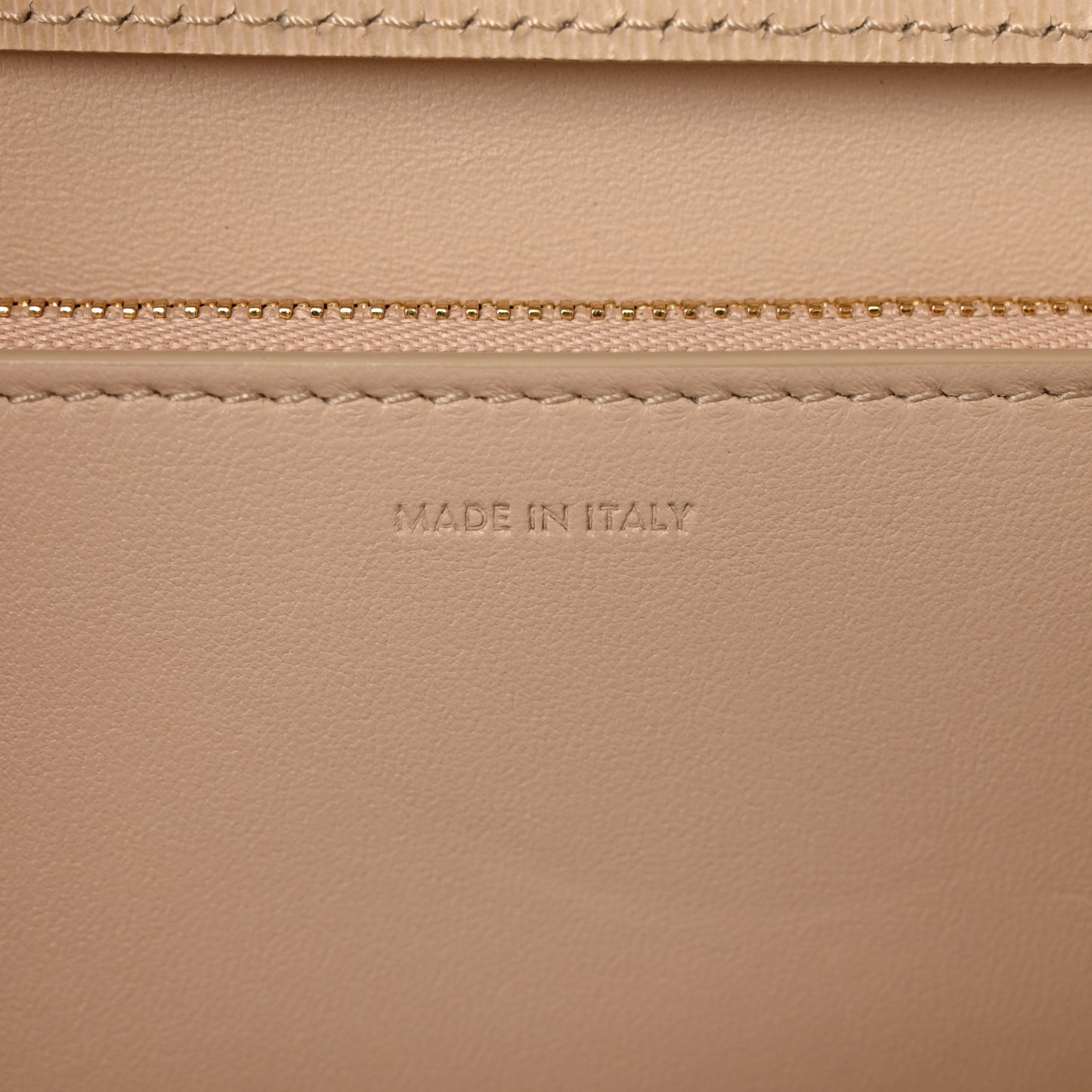 Liege Calfskin Medium Classic Box Flap Bag Cream