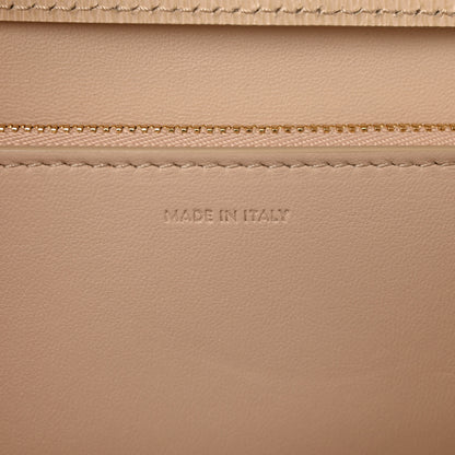 Celine Liege Calfskin Medium Classic Box Flap Bag Cream 6 of 11