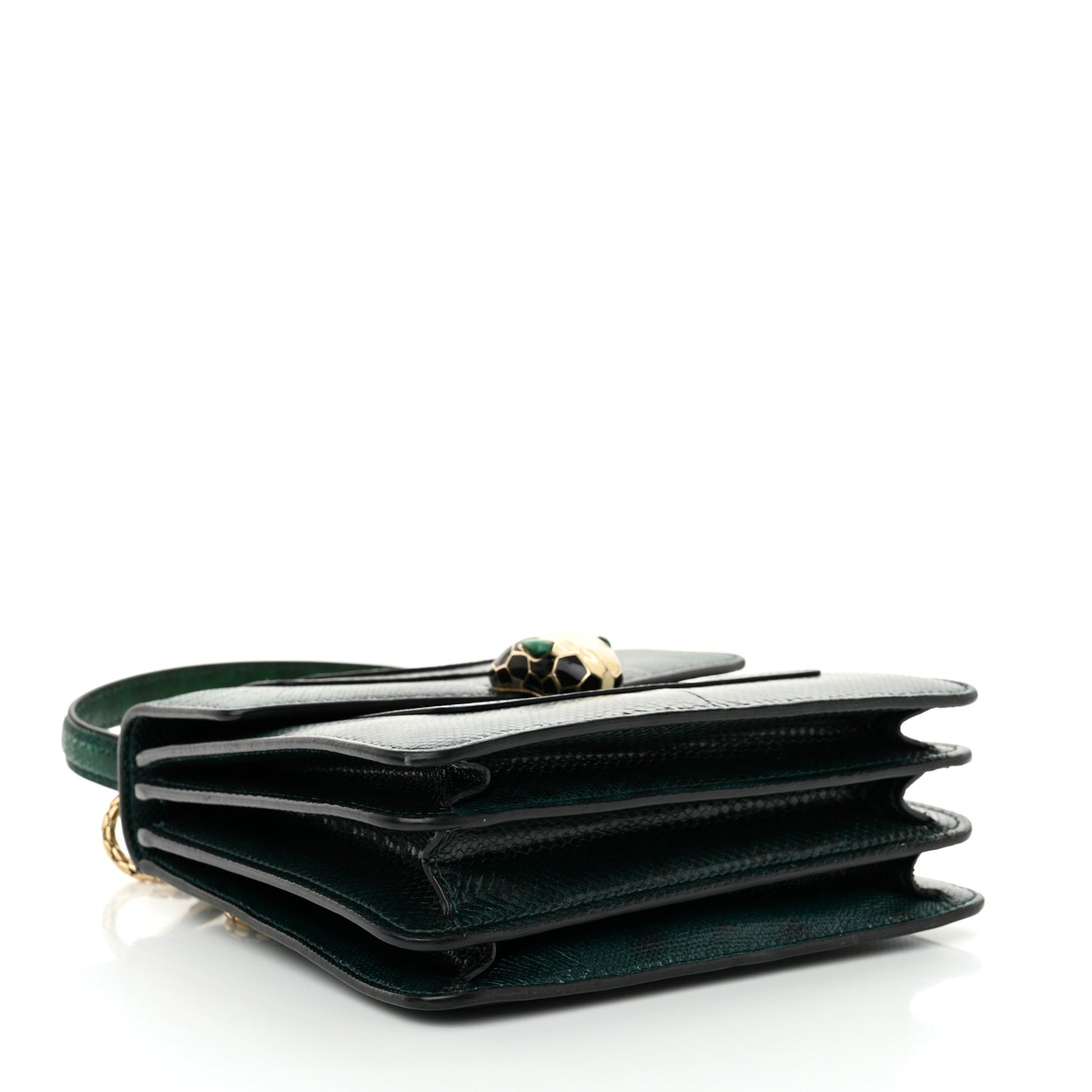 Karung Serpenti Forever Top Handle Forest Emerald