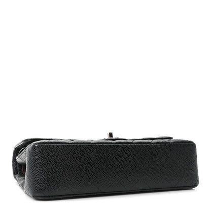 Chanel Caviar Quilted Medium Double Flap Black 4 of 11