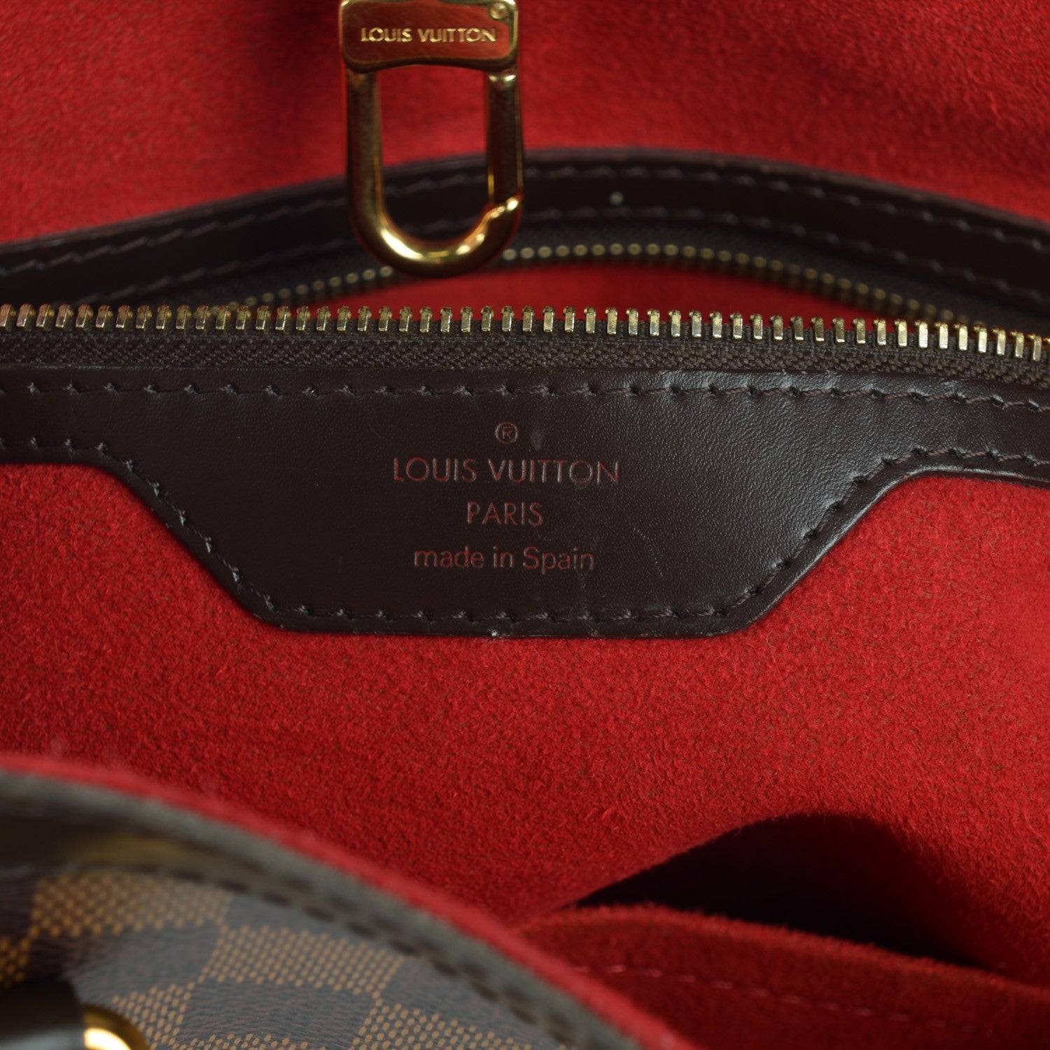Louis Vuitton Damier Ebene Hampstead MM 5 of 7