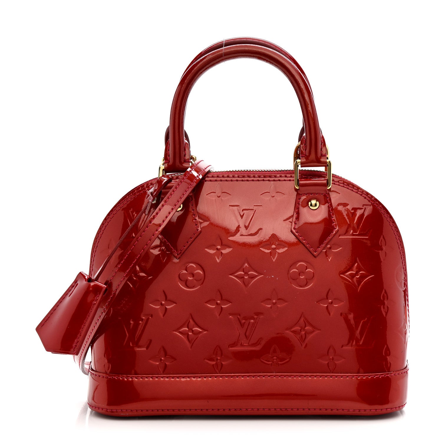 Louis Vuitton Vernis Alma BB Pomme D'Amour 1 of 15