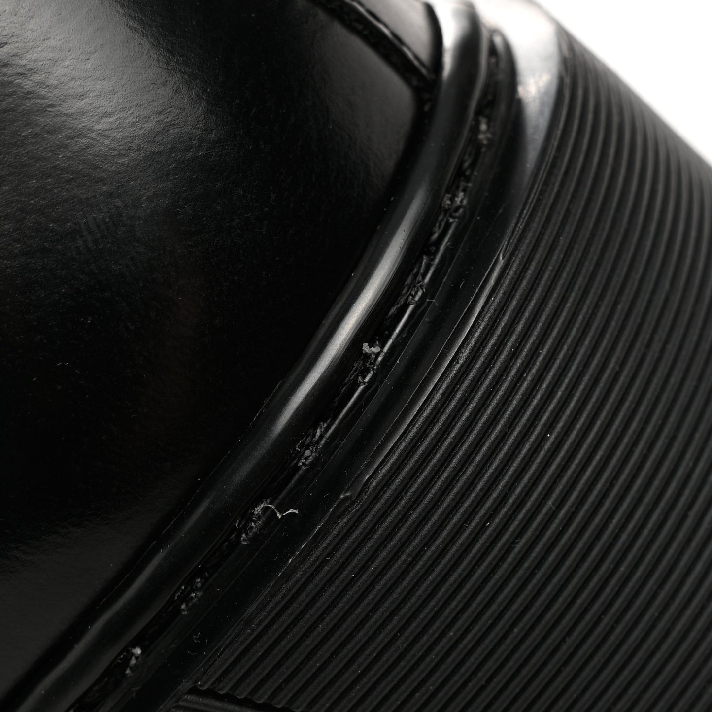Glazed Calfskin Hoxton Oxford 37 Black