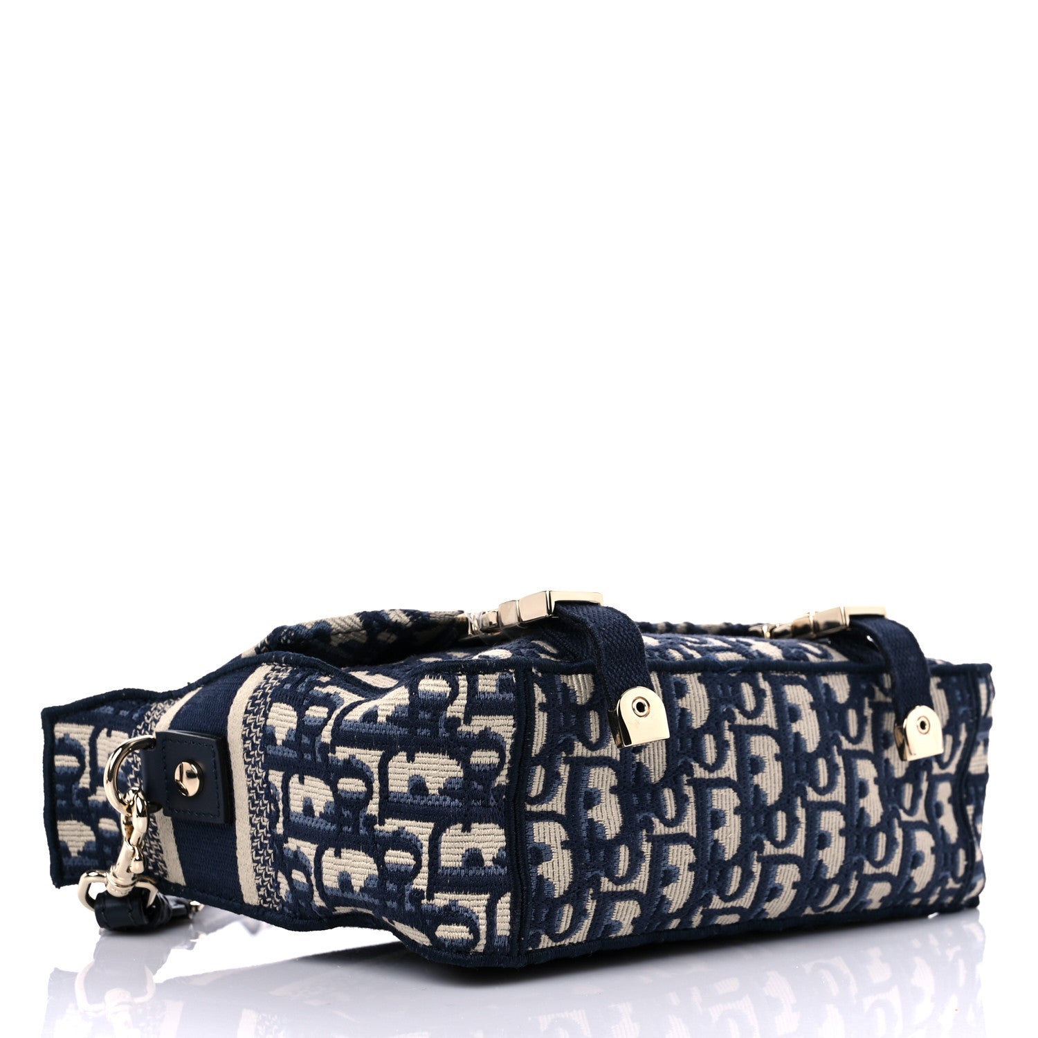 Christian Dior Oblique Small Diorcamp Messenger Blue 4 of 7