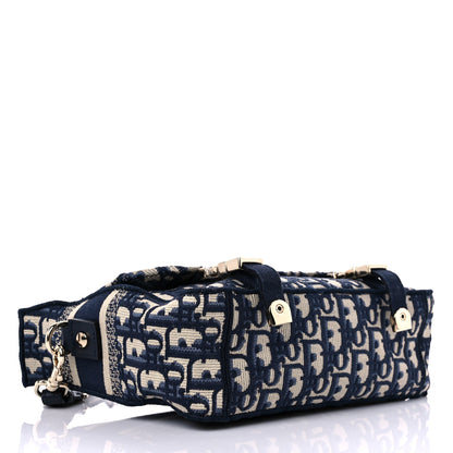 Christian Dior Oblique Small Diorcamp Messenger Blue 4 of 7