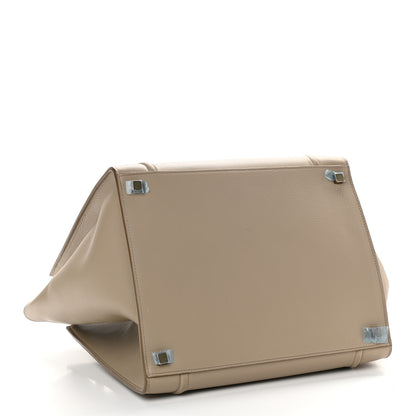 Celine Grained Calfskin Medium Phantom Luggage Beige 4 of 10