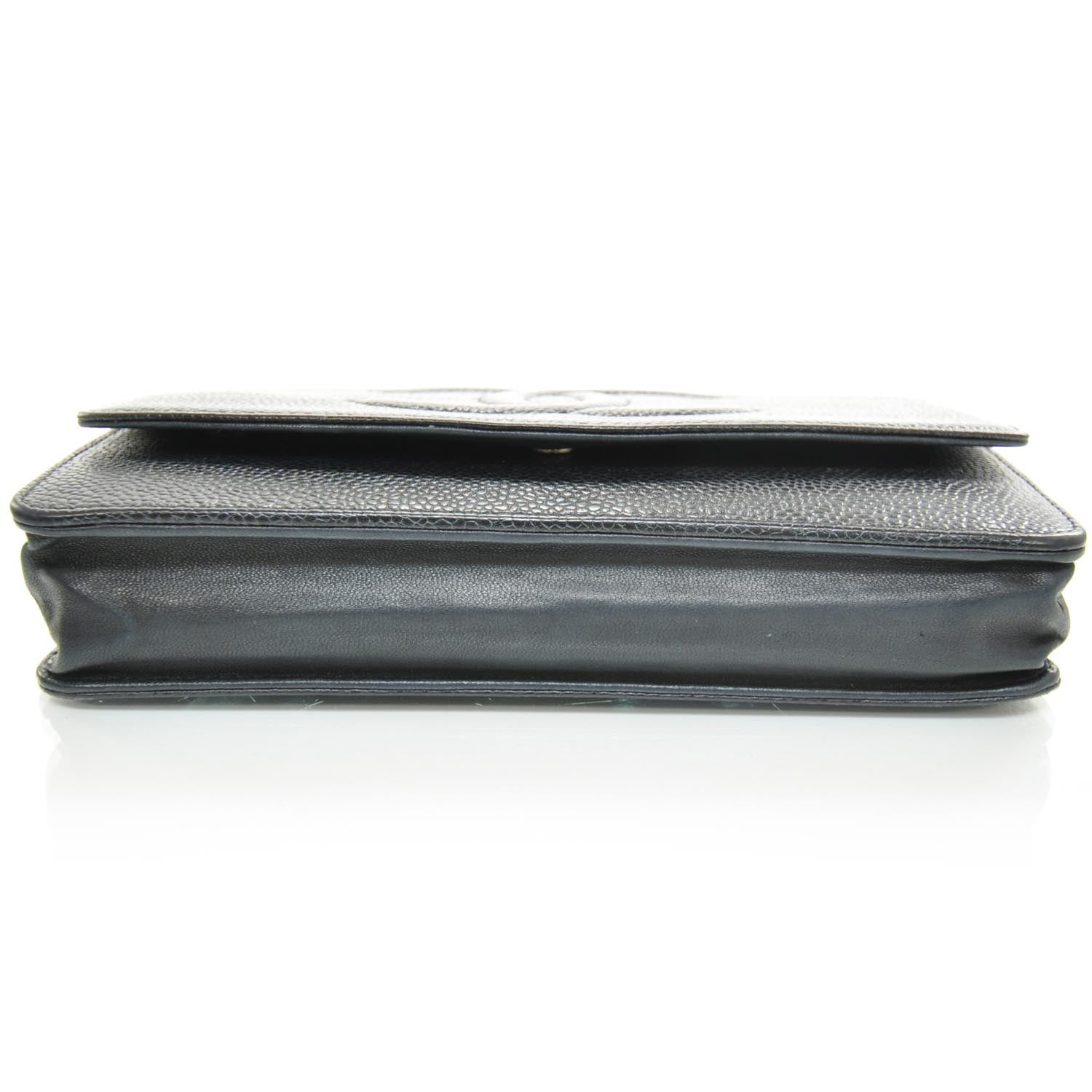 Chanel Caviar Wallet on Chain WOC Black 4 of 9