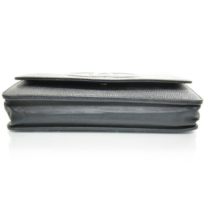 Chanel Caviar Wallet on Chain WOC Black 4 of 9