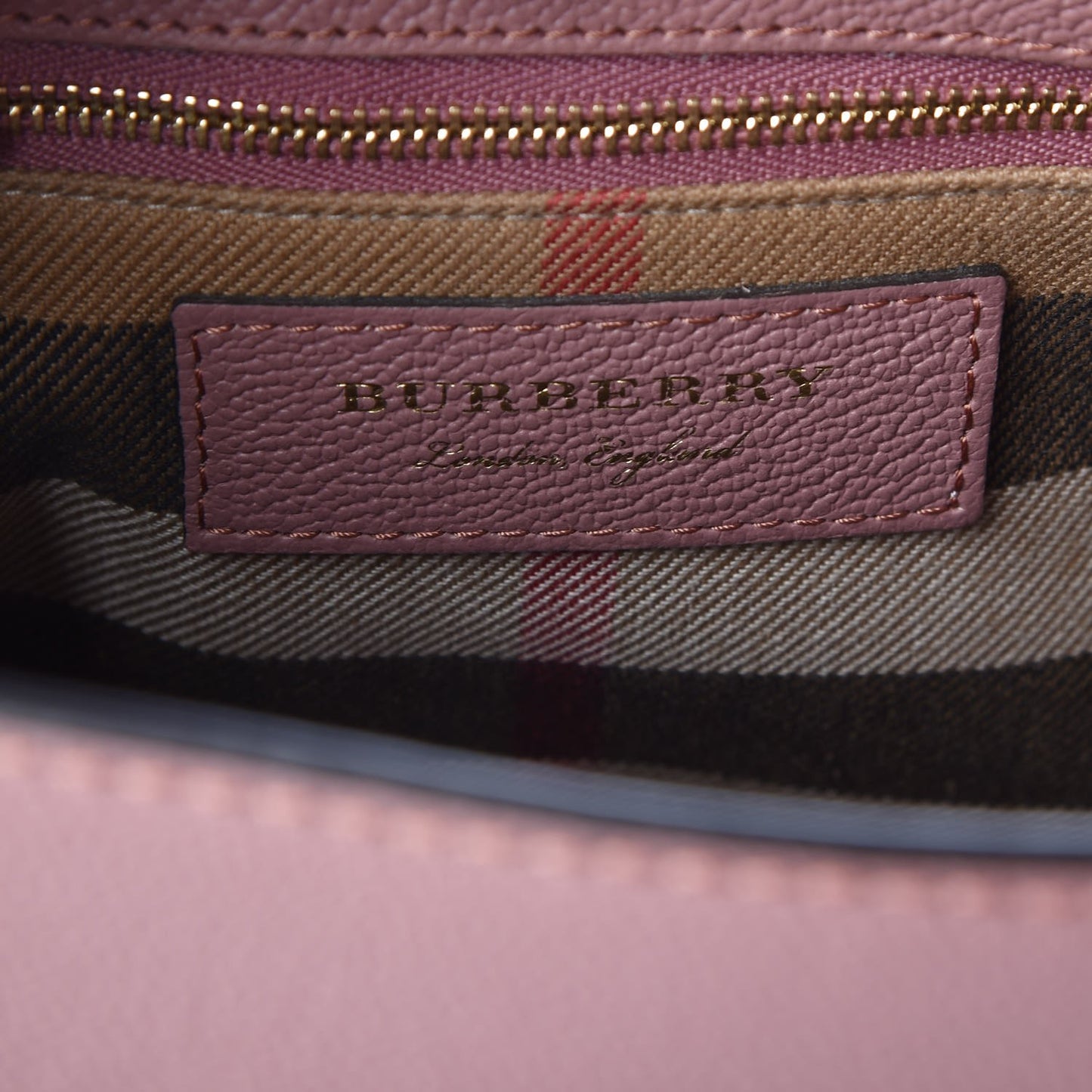 Soft Grain Calfskin Small Buckle Tote Dusty Pink