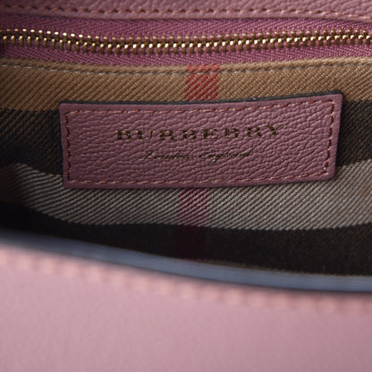 Burberry Soft Grain Calfskin Small Buckle Tote Dusty Pink 8 of 10