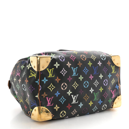 Louis Vuitton Monogram Multicolor Speedy 30 Black 4 of 10