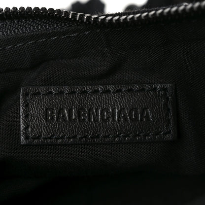 Balenciaga Denim Embellished Le Cagole Shoulder Bag XS Black 6 of 12
