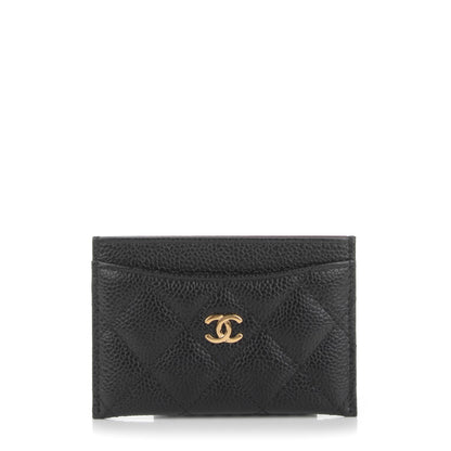 Chanel Caviar Quilted Card Holder Black 1 of 8